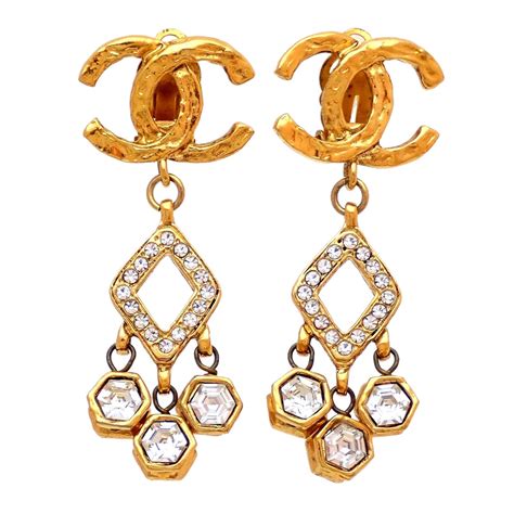 where can i buy authentic chanel earrings|chanel earrings official site.